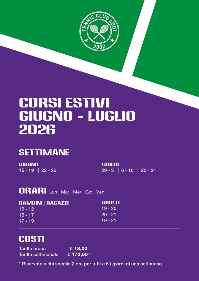  - A.S.D. Tennis Club Lodi